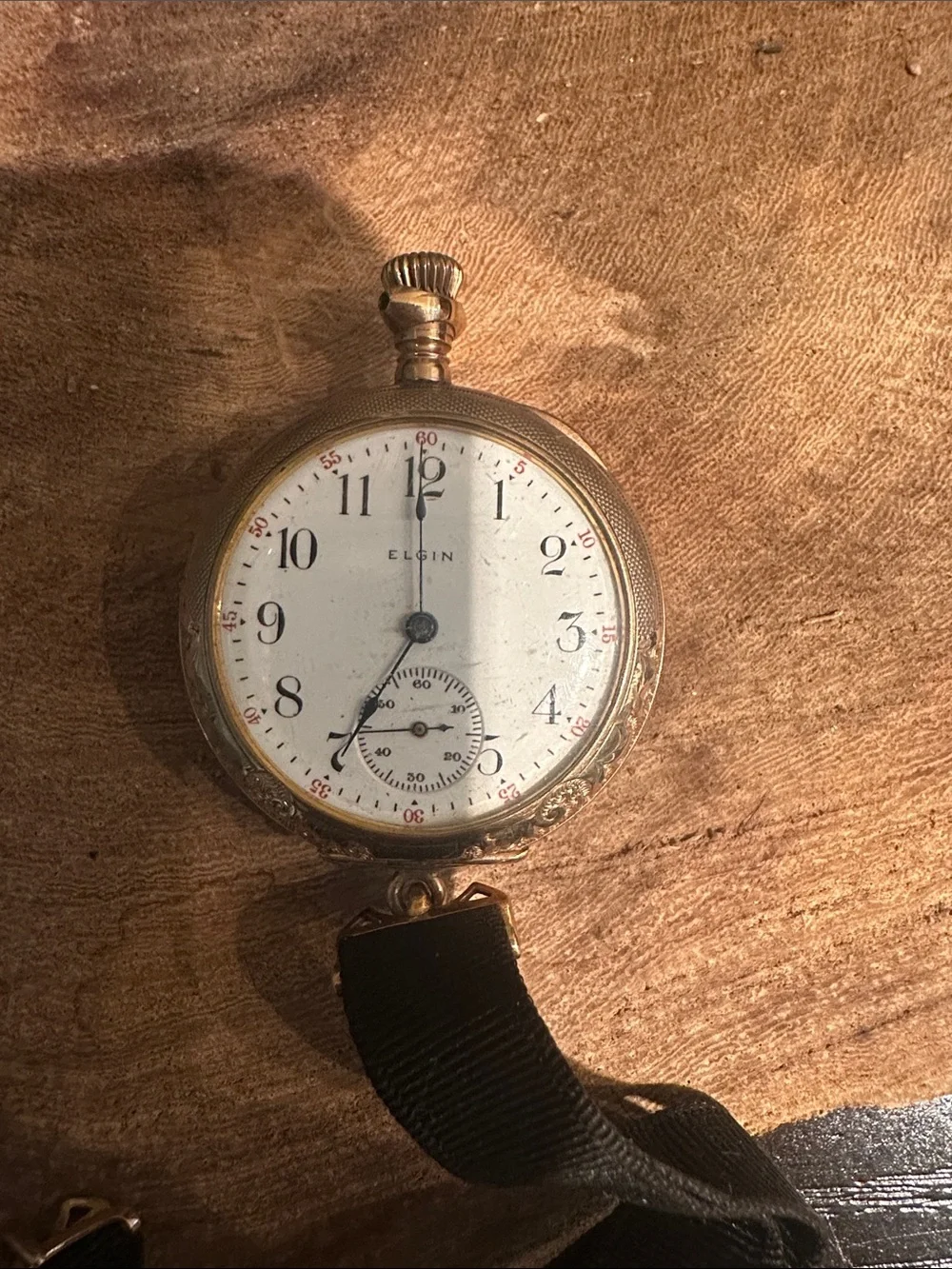Gold pocket watch From the 1800s